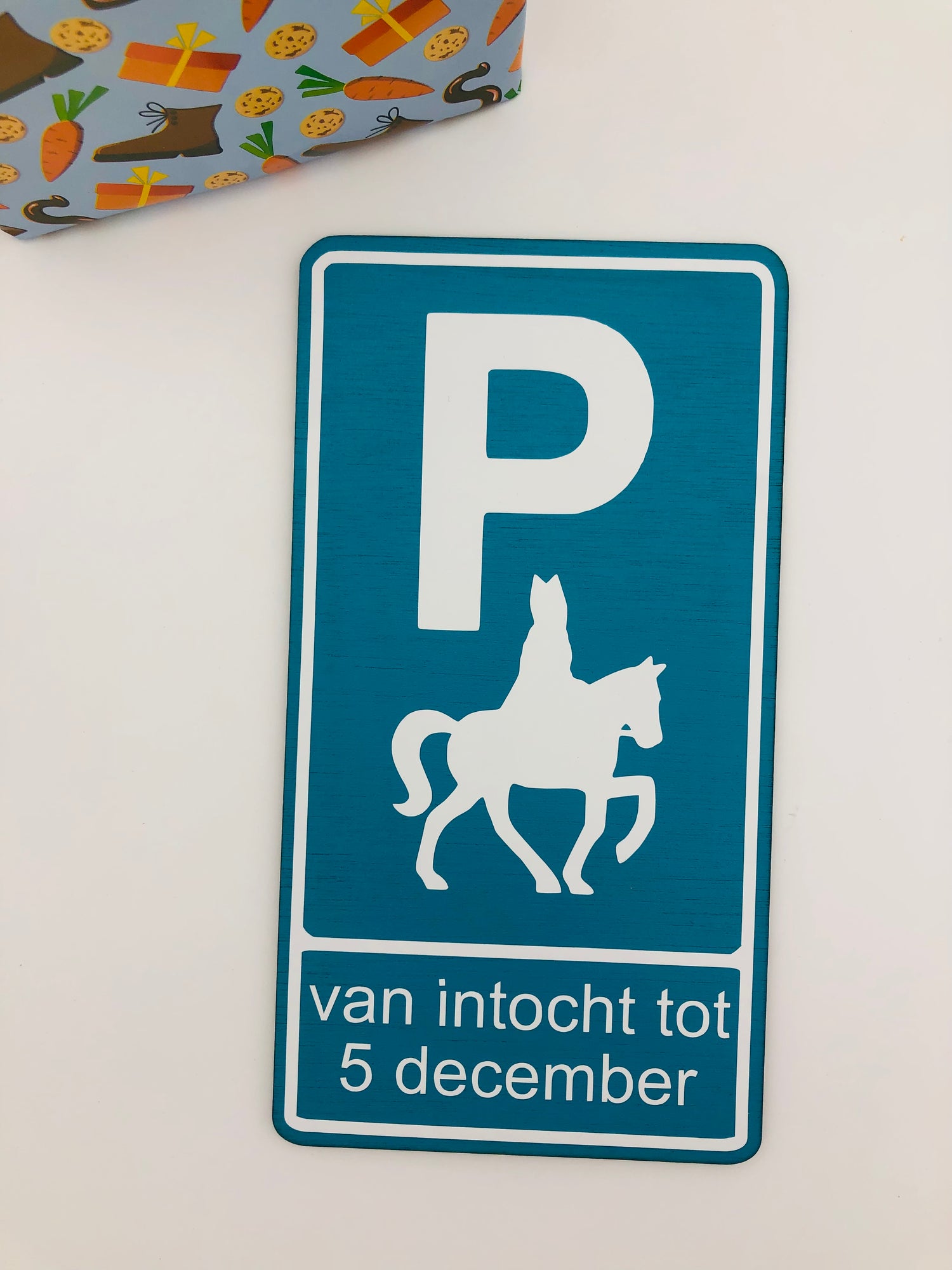 Parkeerplaats voor het Paard van Sinterklaas