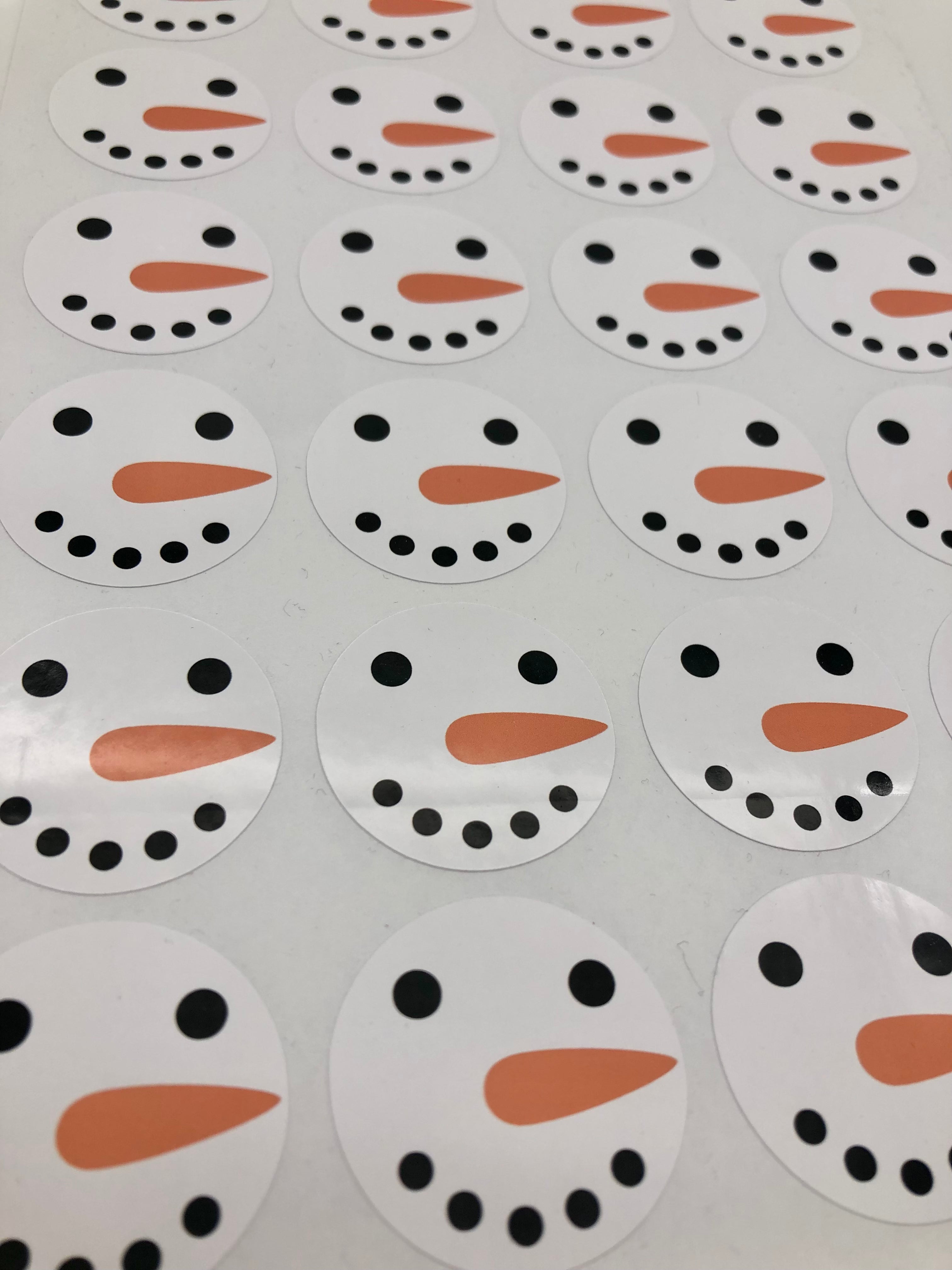 Stickers Sneeuwpop